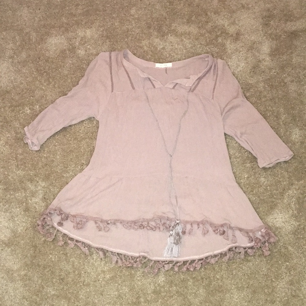 Boutique Brown top